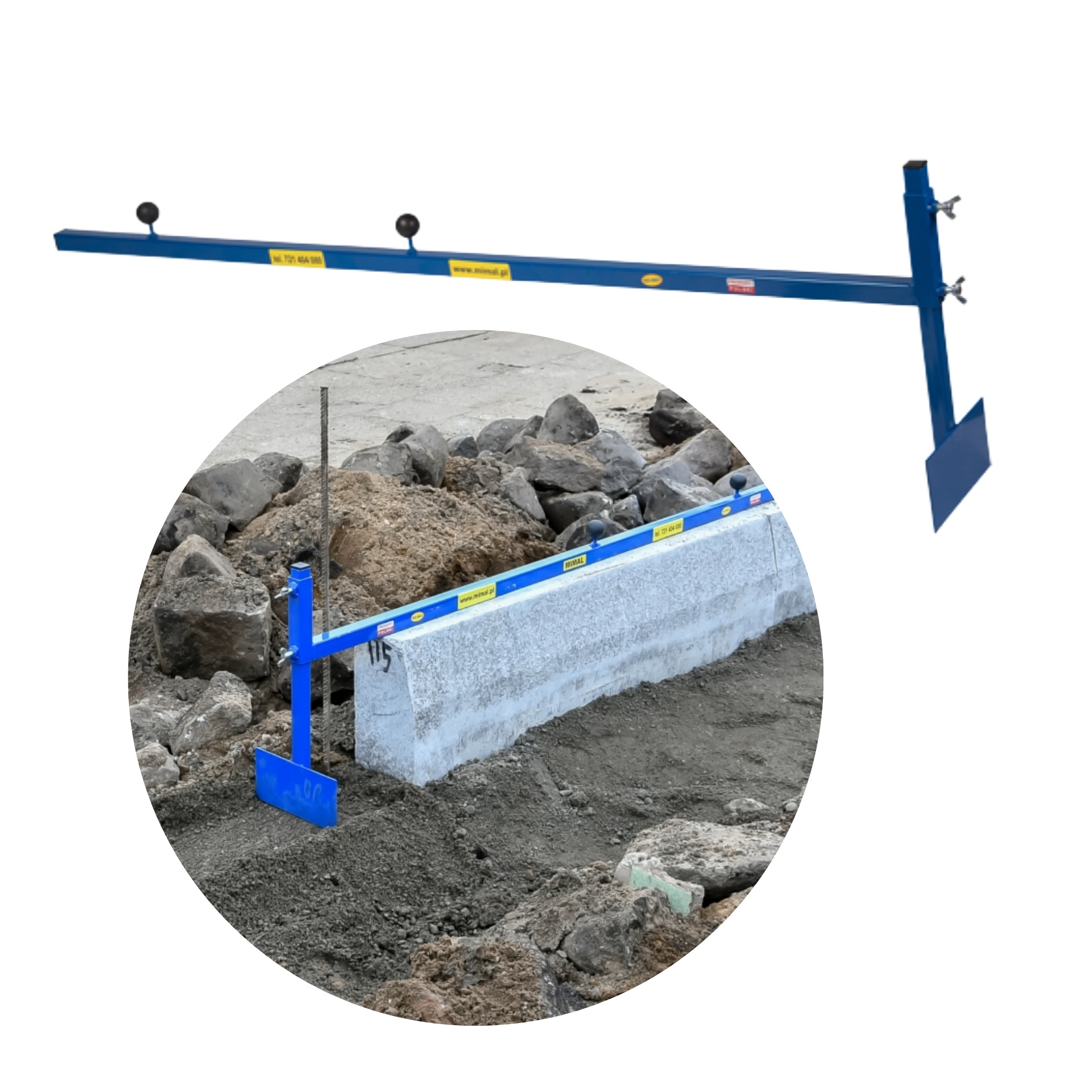 MI-LDW - Nivelačná doska Mimal